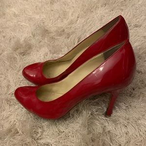 Max Studio Red Patent High Heel Pumps